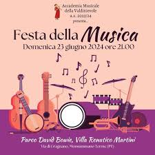 Festa della Musica a Pistoia, il programma di domenica 23 giugno Causa previsione meteo avverse, i due appuntamenti conclusivi previsti in piazza della Sala e in piazza dello Spirito Santo, sono rimandati a data da destinarsi