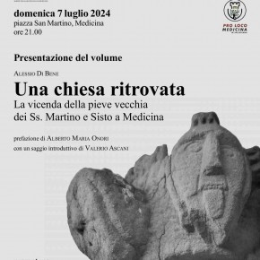 Domenica 7 luglio presentazione volume sulla storia dell'antica pieve di Medicina (Pescia)