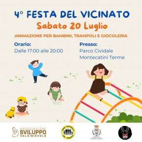 La Festa del Vicinato torna al Parco Cividale   Un evento di collaborazione e comunità per la sicurezza e l'aggregazione sociale