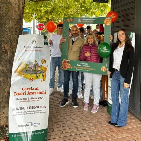 Grande successo della Caccia al Tesoro a Collodi, Bandiera Arancione del Touring Club Italiano