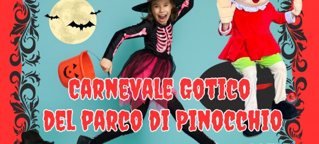 Halloween per bambini al Parco di Pinocchio Tanti giochi a premi per le mascherine in visita