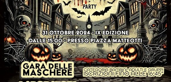 Pescia horror street 31 ottobre 2024. Torna Halloween in Città!