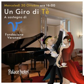 Mercoledì 30 ottobre - Un tè al Palace Hotel Viareggio  con la Delegazione di Viareggio di Fondazione Umberto Veronesi