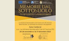 Museo delle Miniere di Montecatini Val di Cecina | Memorie dal sottosuolo: gli stati generali delle miniere il 16 - 17 novembre e il 30 novembre e 1 dicembre 2024