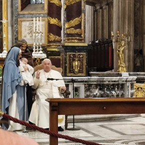 IL PRESEPE VIVENTE DI PESCIA A ROMA CON LA RAPPRESENTAZIONE DELLA GROTTA DELLA NATIVITÀ