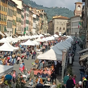 DOMENICA 26 GENNAIO 2025 dalle ore 9,00. PESCIA ANTIQUA piazza MAZZINI e CENTRO STORICO     antiquariato, artigianato, collezionismo e vintage