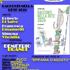 Sabato 15 febbraio "Racconti nella Rete " a Napoli - libreria Raffaello