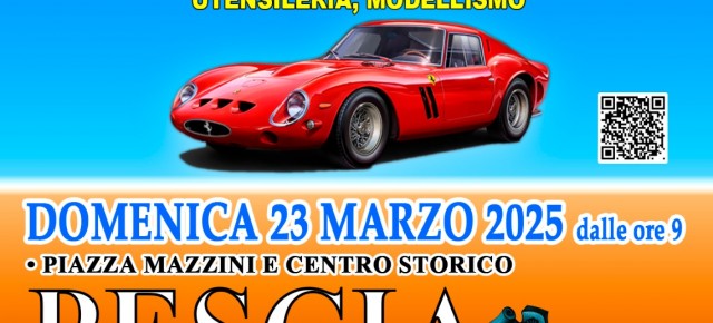 TOSCANA AUTO COLLECTION all'ex mercato dei fiori di via Amendola e PESCIA ANTIQUA nel centro storico:  attesi tanti visitatori nel fine settimana per queste importanti manifestazioni