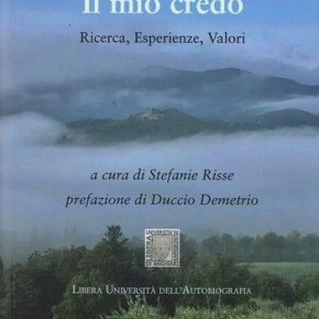 Giovedì 13 marzo alla Biblioteca San Giorgio un viaggio nell’autobiografia con “Il mio credo”  Appuntamento nella Sala Manzini alle 17