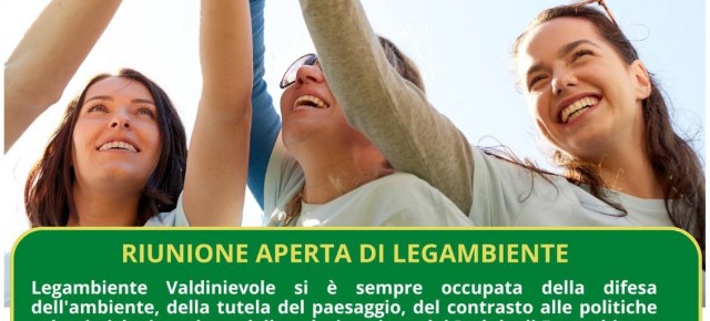 Circolo Arci di Margine Coperta sabato 15 marzo ore 17. Riunione costitutiva Legambiente Valdinievole