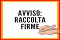 Raccolta firme - proposta di referedum consultivo ai sensi dell'articolo 76 dello Statuto della Regione Toscana  Proposta volta a rivedere l'attuale assetto istituzionale e organizzativo del SSR incentrato in tre USL di area vasta. I moduli saranno disponibili fino a venerdì 7 marzo alle ore 12.